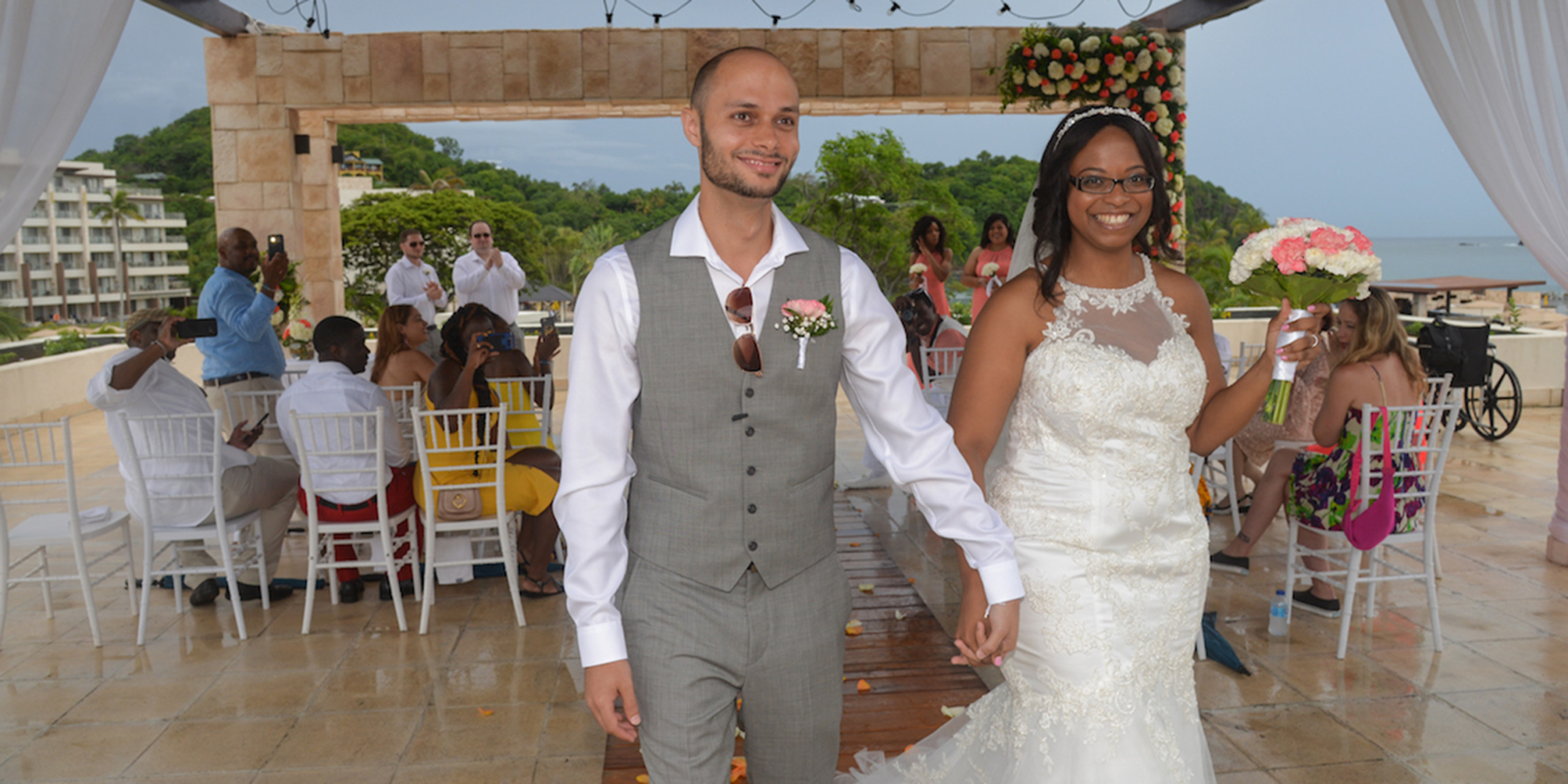 Newlyweds India and Igor