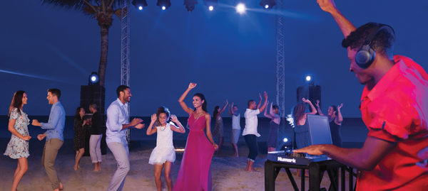 hire the perfect dj for your destination wedding dreams punta cana beach reception venue