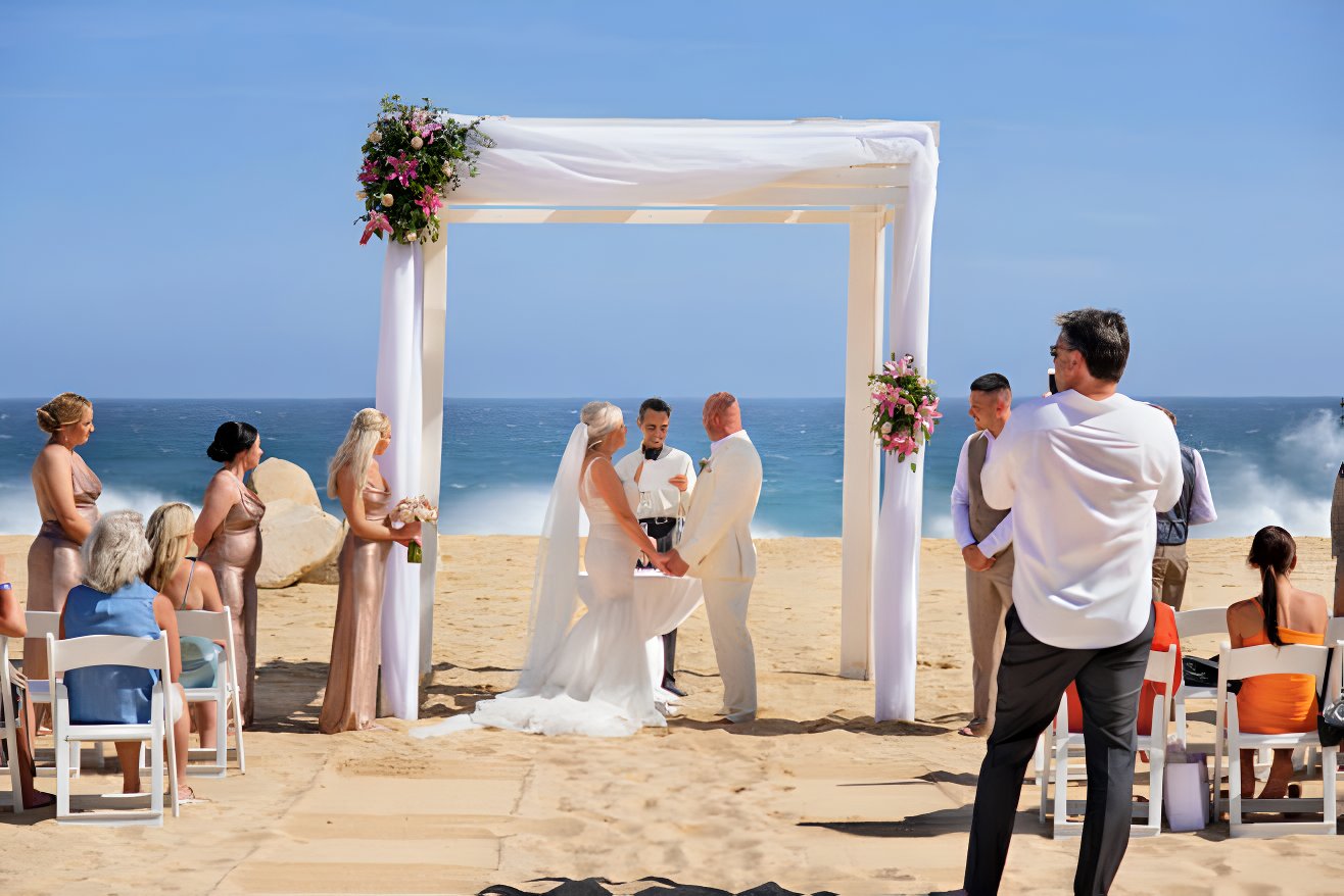 navigating the highs and lows of destination weddings sandos finisterra los cabos mexico beach venue