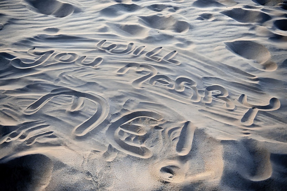 "Will you marry me?" written in the sand of a beach is a great proposal idea