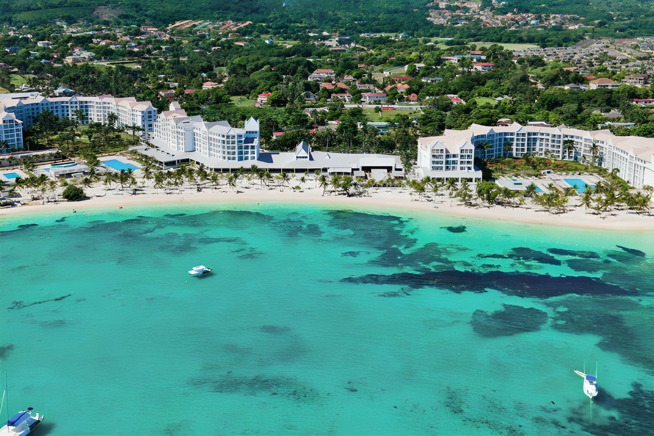 Aerial view of Riu Ocho Rios