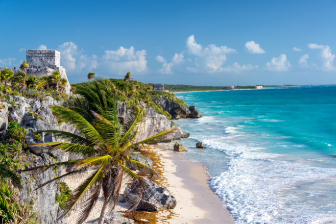 The ruins of Tulum