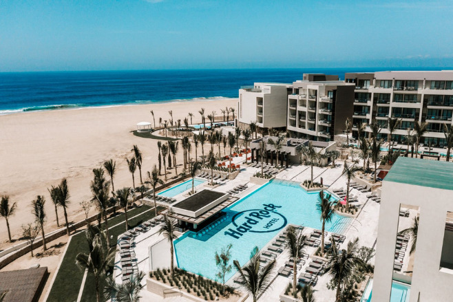 Aerial view of Hard Rock Los Cabos 