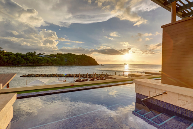 Hideaway at Royalton St. Lucia offers Caribbean Islands Wedding Packages Under $5000
