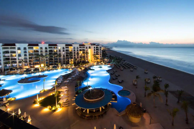 Skyline of Hyatt Ziva Cabos