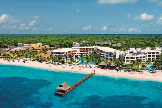 Secrets Aura Cozumel destination wedding resort in Mexico