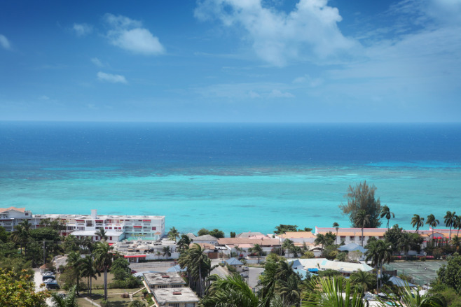 Montego Bay in Jamaica on a sunny day, one of the best places to have weddings