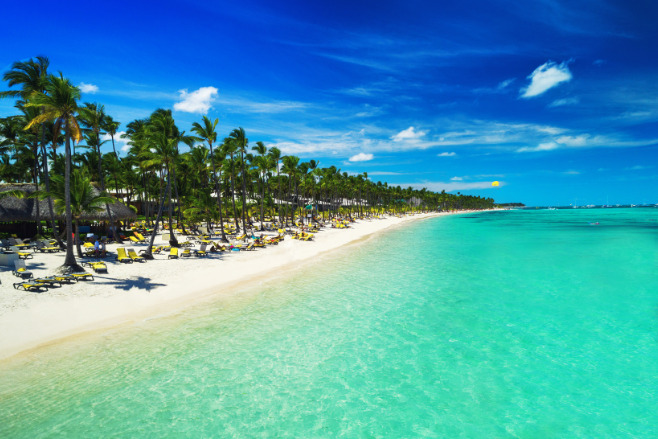 Beach in Punta Cana, Dominican Republic