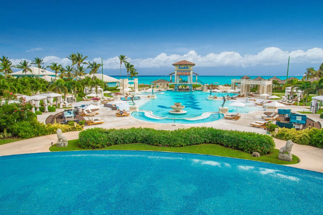 Sandals Emerald Bay is a great spot for a Wedding in the Bahamas