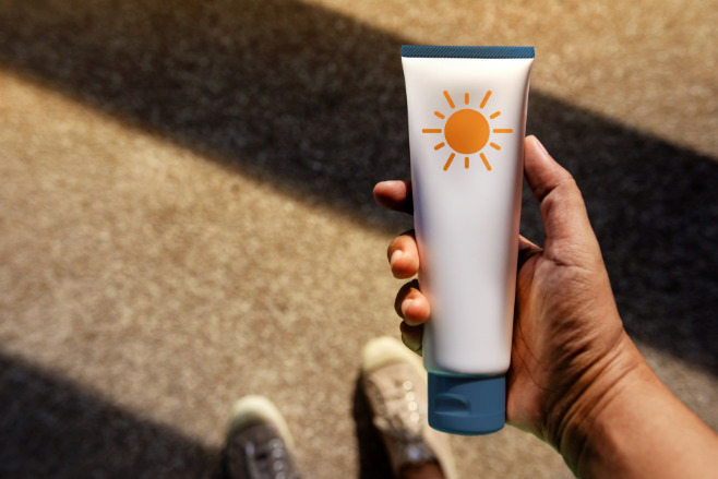 Personalized sunscreen is a Destination Wedding Favor