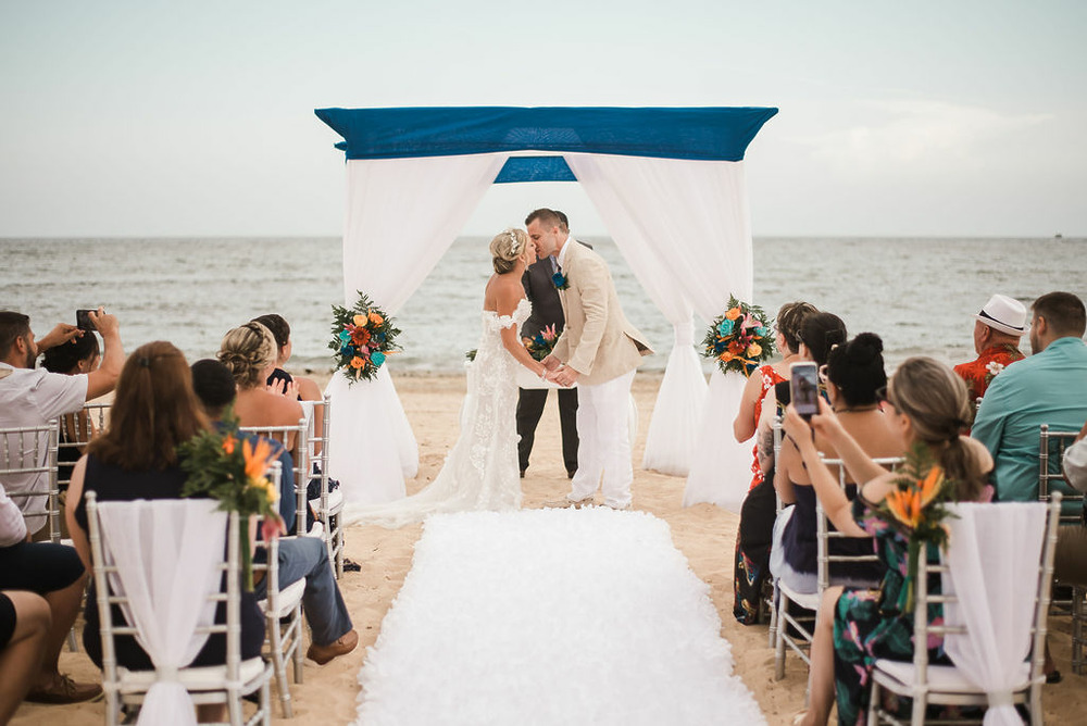 wedding at the beach