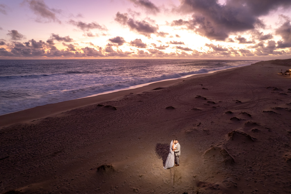 Sunset at the beach