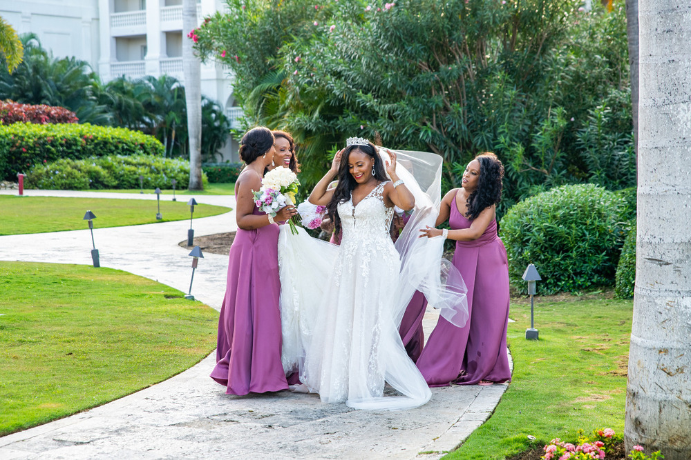 Bride in the Dominican Republic