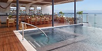 Infinity pool at UNICO 20&deg;105&deg; Riviera Nayarit, ideal for a destination wedding, overlooks the ocean.