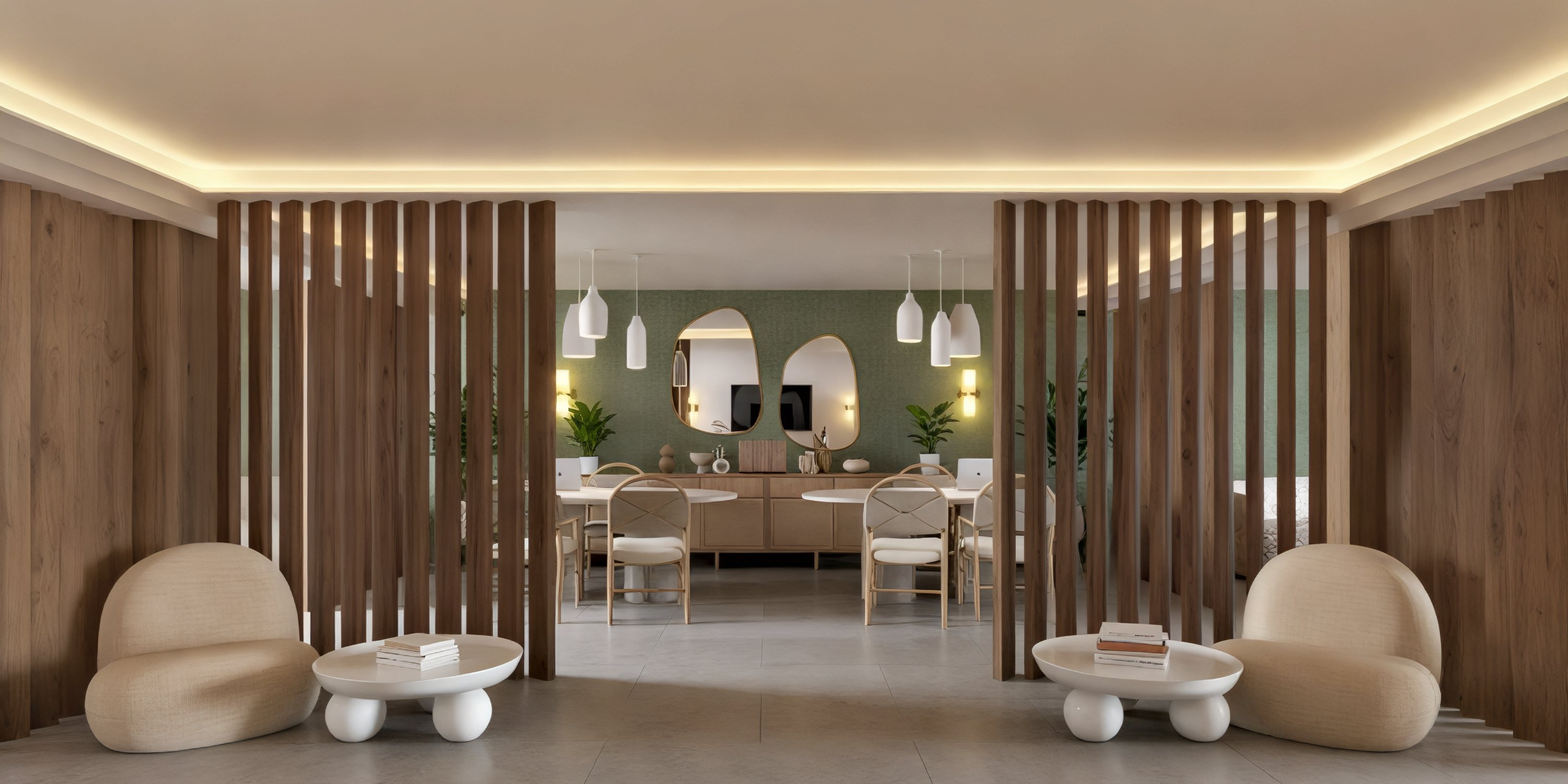 Modern lounge area, ideal for destination weddings and elegant events at Majestic Mirage Costa Mujeres.