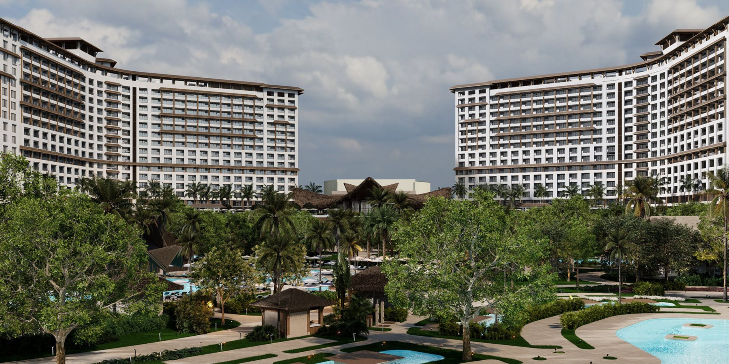 Moon Palace The Grand, ideal for destination weddings, has two modern hotel buildings amid gardens and pools.