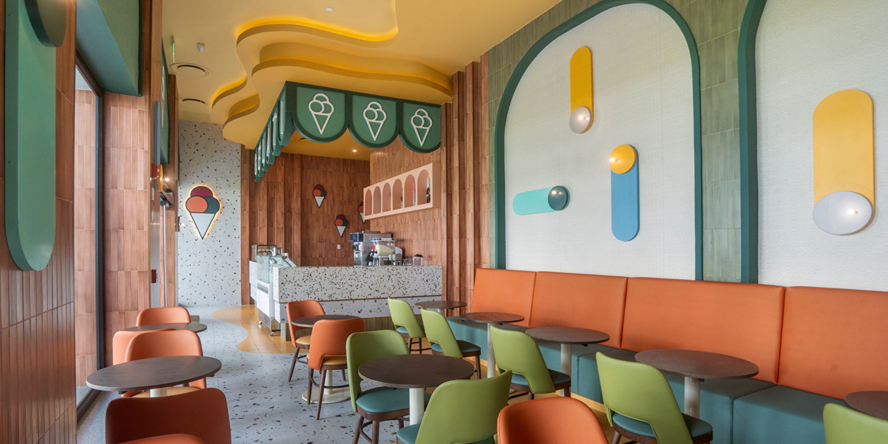 Hotel Riu Jalisco (Copy) boasts colorful chairs, wall art, and signs&mdash;perfect for a destination wedding.